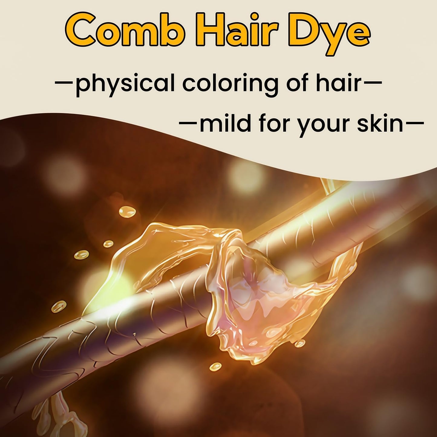1-Minute Organic Hair Dye | Fast, Natural & Ammonia-Free Grey Coverage For Men and Women
