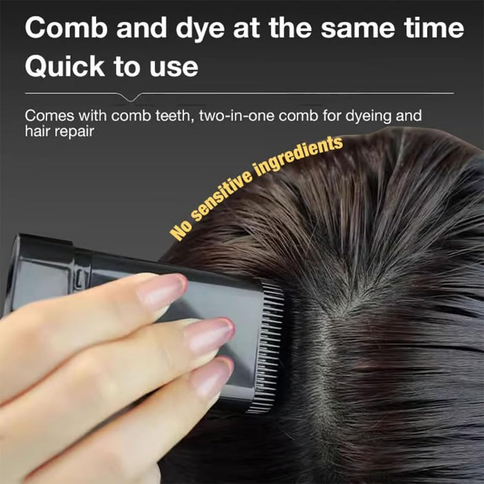 1-Minute Organic Hair Dye | Fast, Natural & Ammonia-Free Grey Coverage For Men and Women
