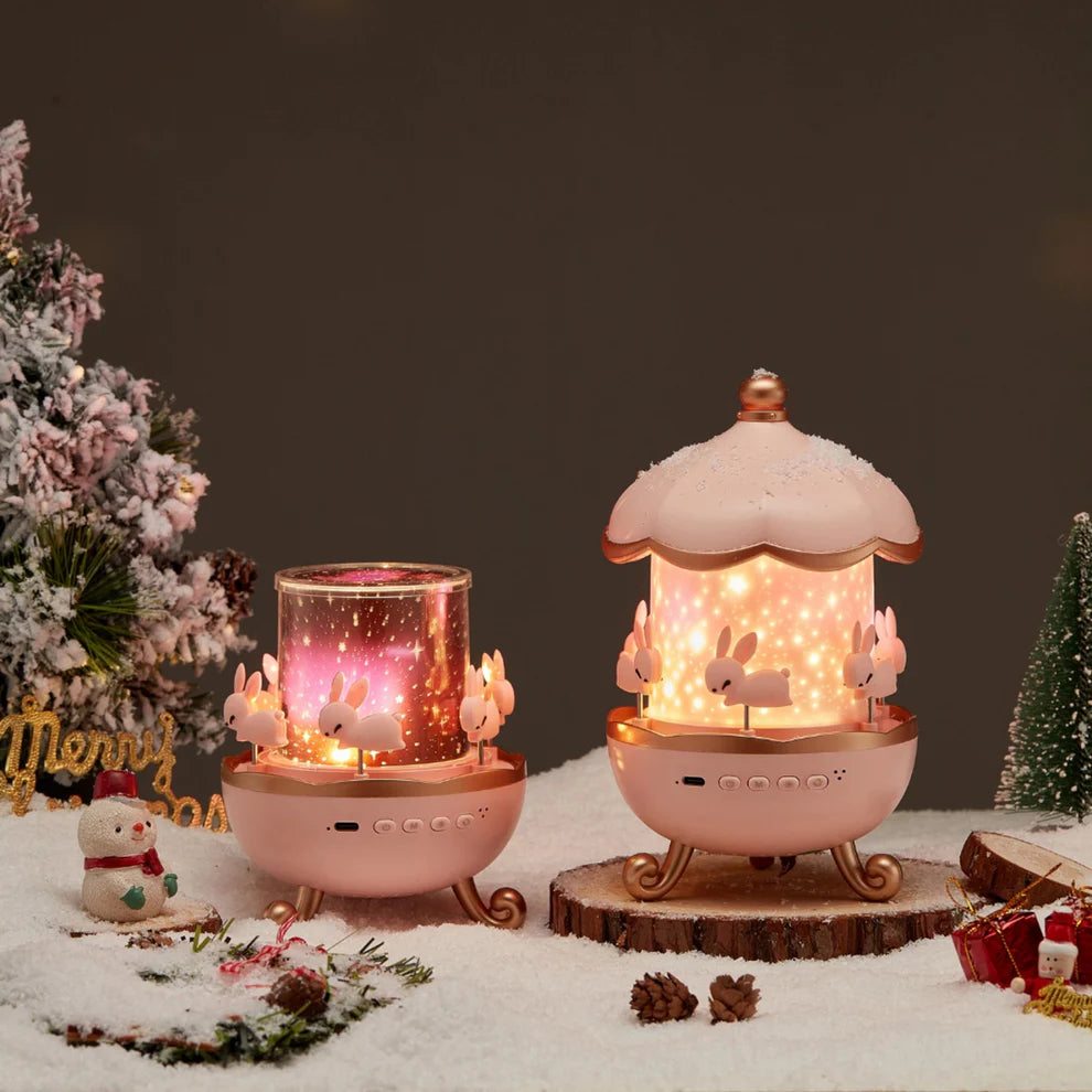 🐰✨ BunnyDream Sky Projector Night Lamp