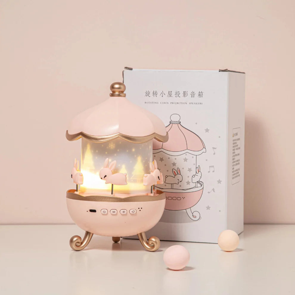 🐰✨ BunnyDream Sky Projector Night Lamp