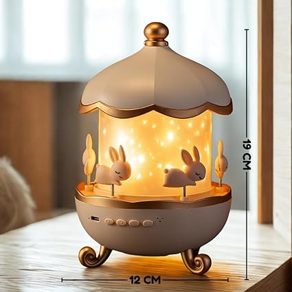 🐰✨ BunnyDream Sky Projector Night Lamp